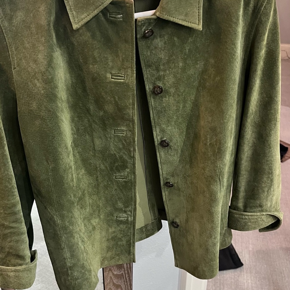 Siena Studio Olive Suede Jacket